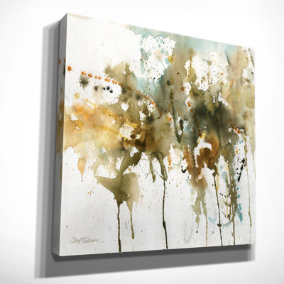 «Allusion III» par Carol Robinson, reproduction d'art sur toile tendue encadrée