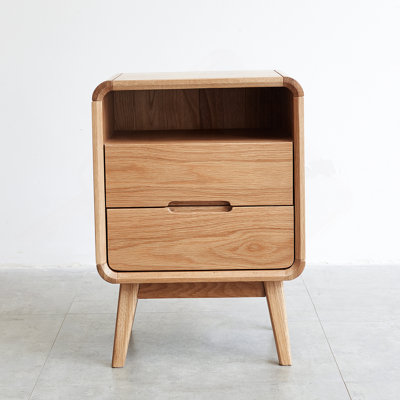 Armoire de chevet en bois massif Pure
