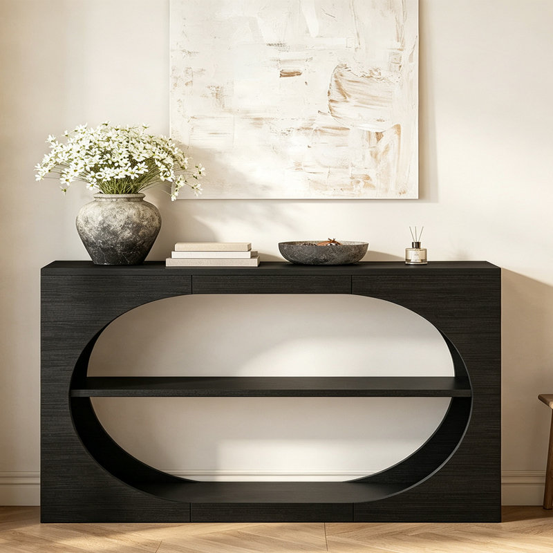 Console Nordic, H 31,5 po x l 39,4 po x P 11,8 po