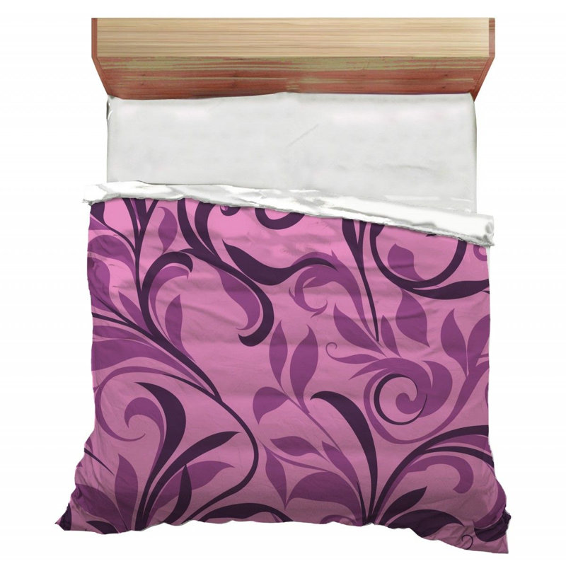 Housse de couette à motif floral Swirly - 12283, Housse de couette pour grand lit