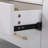 30" Modern Free-Standing White Single Bathroom Vanity