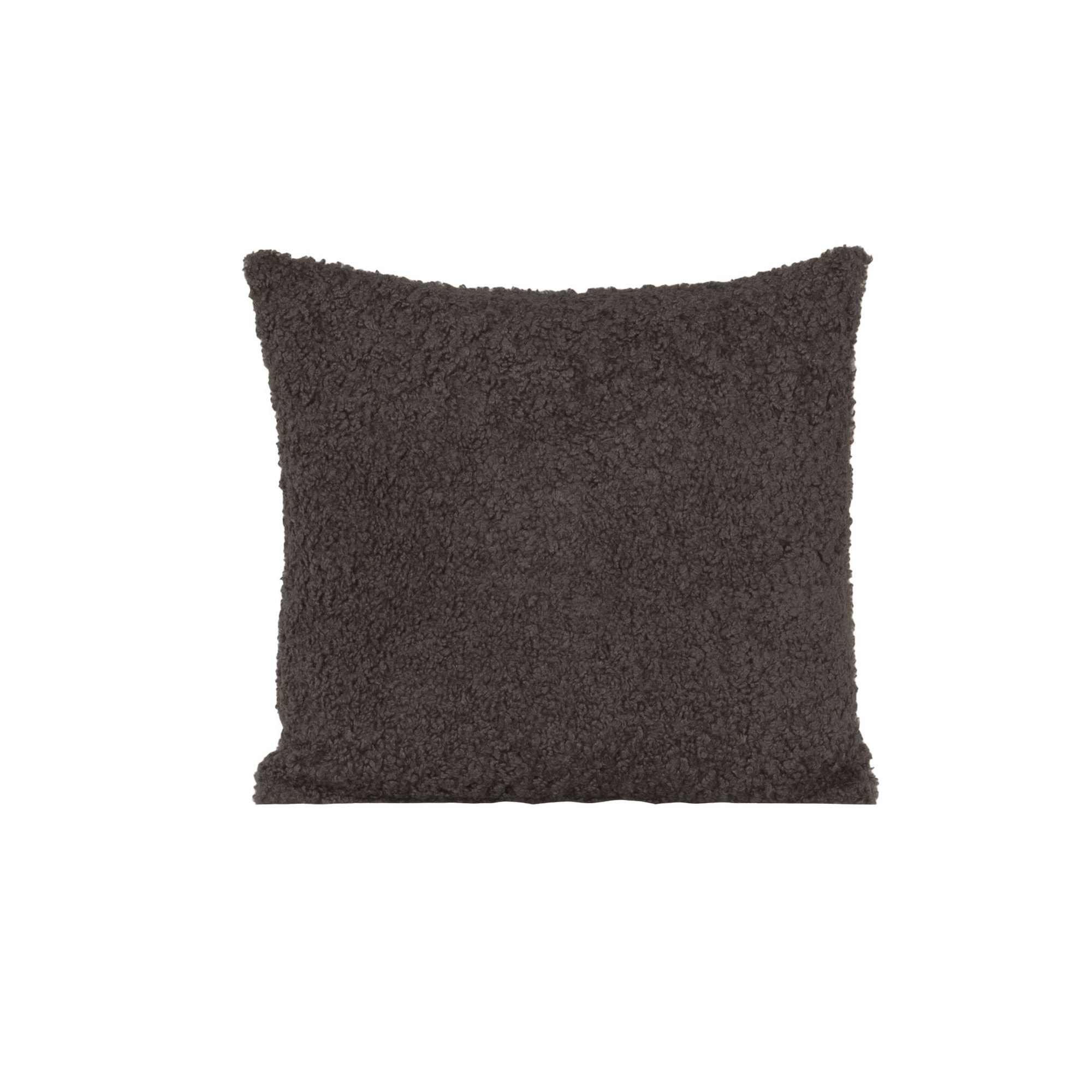 Tiffany Honey 20" x 20" Throw Pillow, Square 20", Feather, Gray