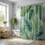 Rideau de douche standard 1 pièce Pastel Foliage Designs-1644659765