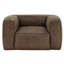 Fauteuil en cuir véritable de 48 po Dupo-538311775