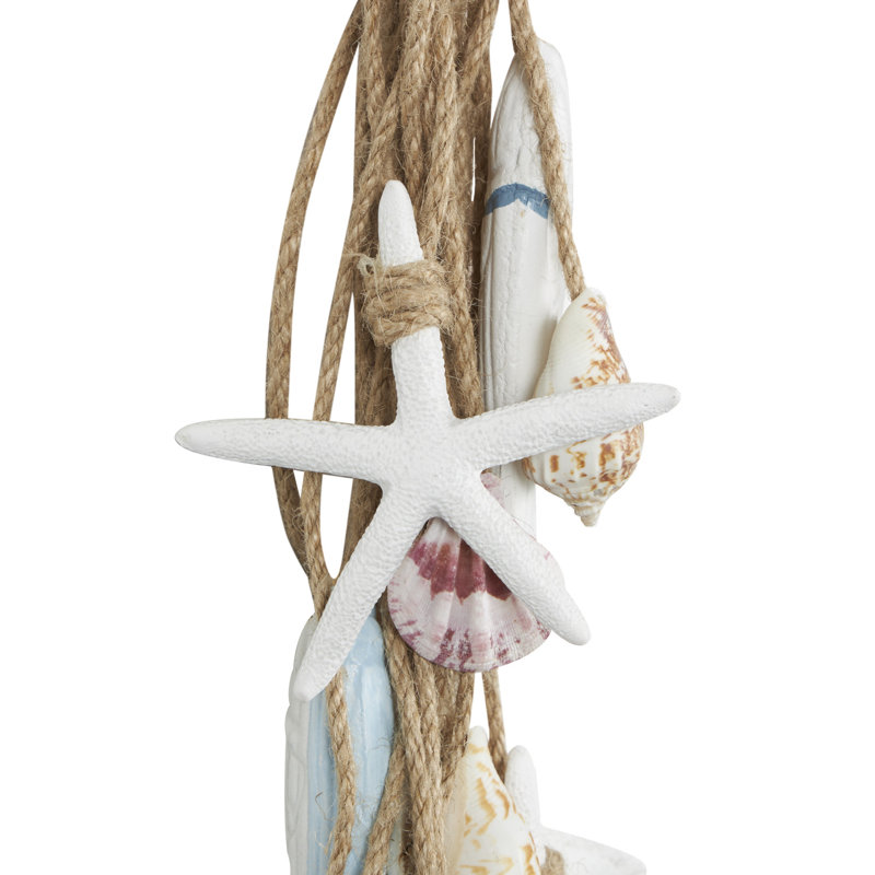 Décoration murale Louvine, H 21,75 po x l 4,7 po x P 2,35 po, Crème