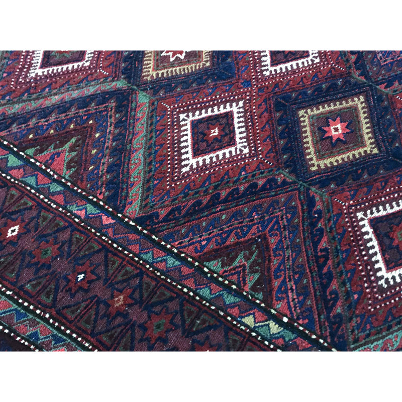 Afghan One-of-a-Kind 4'9" X 6'5" Area Rug