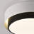 Jabran 1 - Light 15.74" White Round LED Dimmable Flush Mount with Remote
