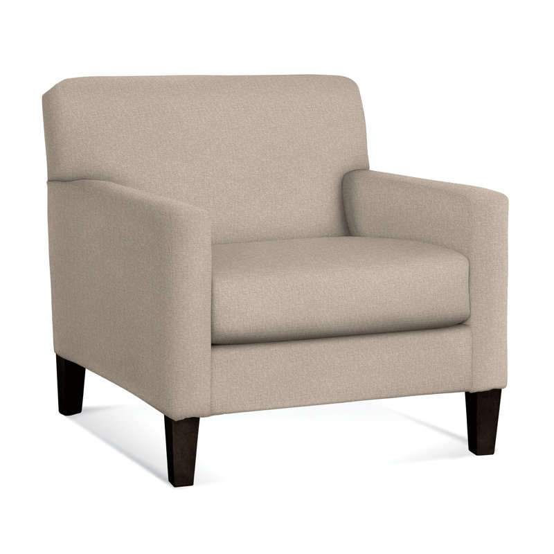 Tampa Upholstered Armchair, Java, Eggshell Crypton Performance; 0884-93