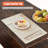 3 Tier Kitchen Island Kitchen Storage Kitchen Counter With Large Storage Space Thick Board Top Solid Structure For Kitchen Coffee Shop Restaurant Living Room Dinning Room,Brown