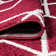 Mashawna Blocks Modern Geometric Red/White Rug