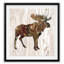 Pine Forest Moose - reproduction de cadre photo-1220957013