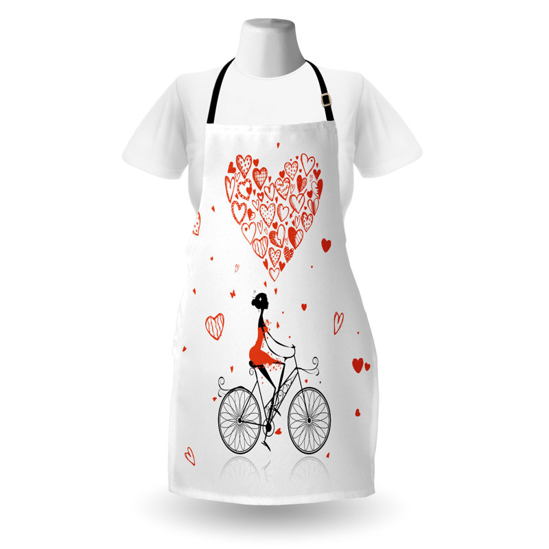 No Pattern Bib Apron