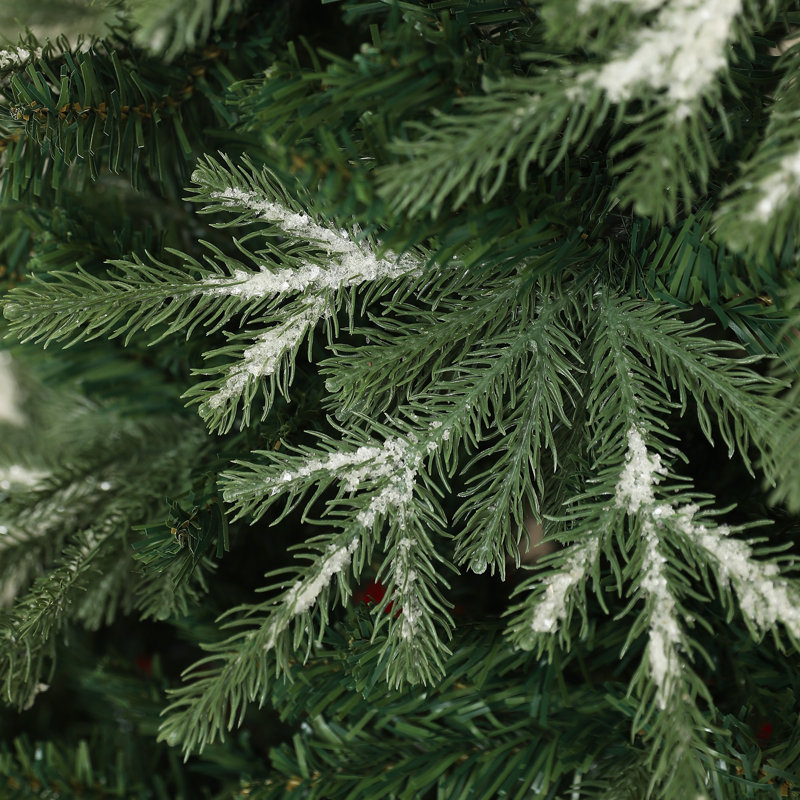 Arbre de Noël artificiel enneigé 6 pieds avec 850 branches