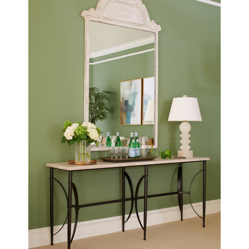 Alfies 72'' W Stone Console Table