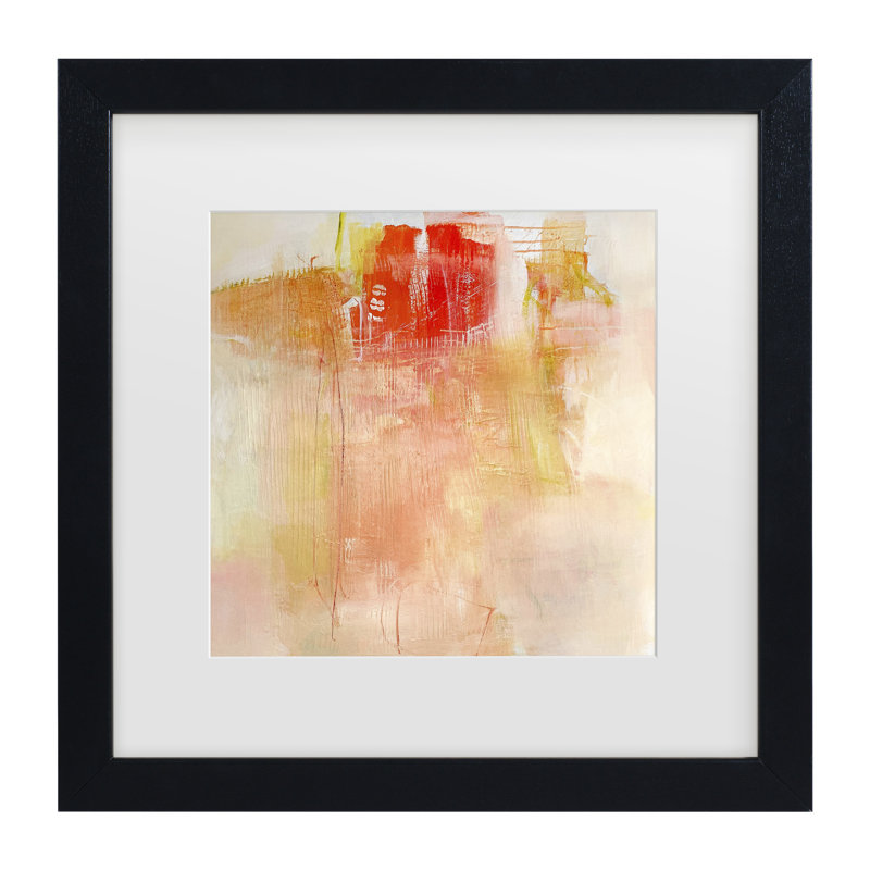Mila Apperlo - art encadré mat 789, H 13 po x l 13 po, Noir, noir, noir, noir