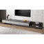 Adjustable TV Unit with 3 Storage Drawers | Extendable Width 200-330cm | Available in Walnut, Grey & Dark Walnut | Fits 75-100" TVs for Living Room & Bedroom，Fast Dispatch From UK Warehouse — 2 Working Days-1481292185