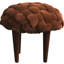 Solid + Manufactured Wood Accent Stool-15392410