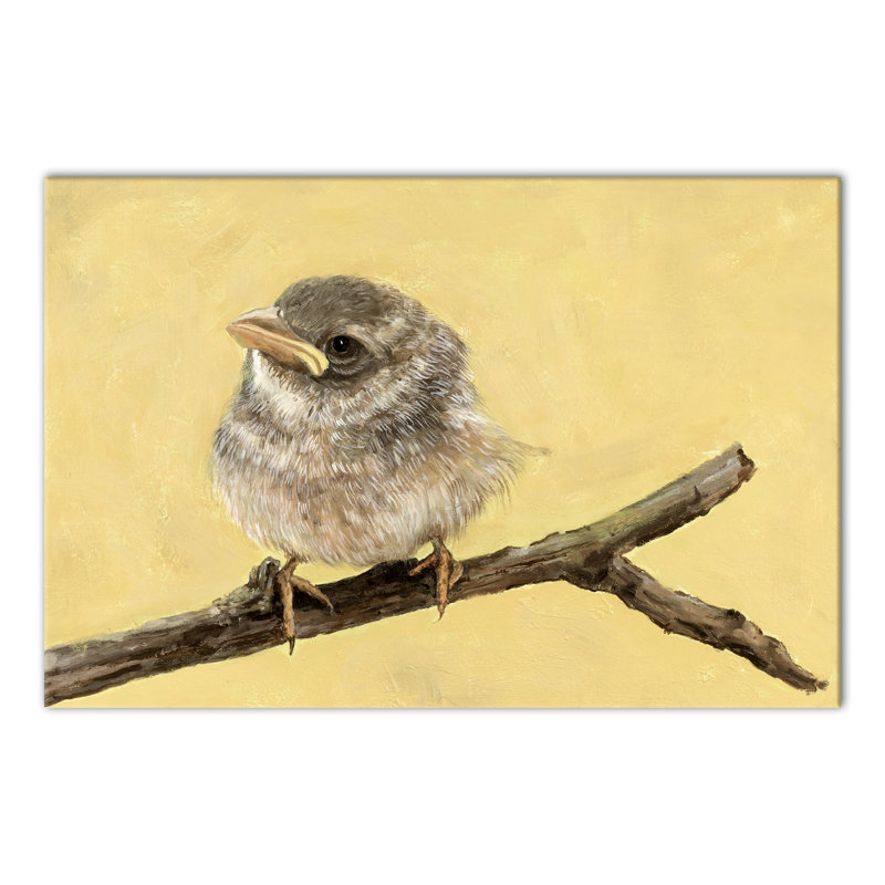 " Little Bird ", 12" H x 18" W, Wrapped Canvas