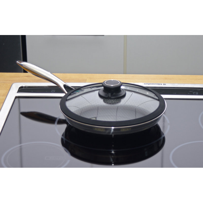 Black Cube Hybrid Quick Release Frying Pan, 9.5" Diameter