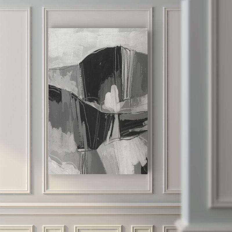 «Neutral Landscape Sketch I», reproduction sur toile, H 27 po x l 18 po x P 1 po, Toile tendue