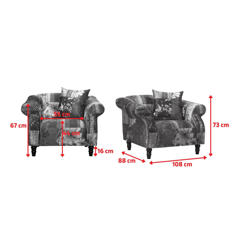 Breale Upholstered Armchair