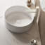 Lavabo de salle de bain moderne en céramique de 35,5 cm (14 po) - Blanc, et lavabo de comptoir blanc facile à nettoyer de 35,5 cm (14 po), antitaches