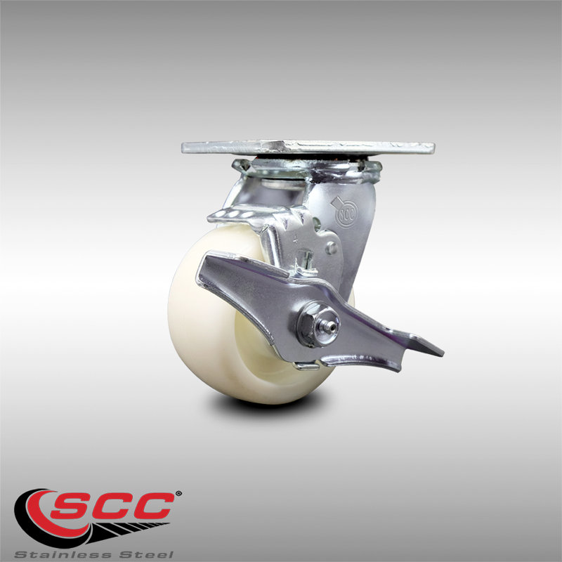 Stainless Steel Nylon Caster