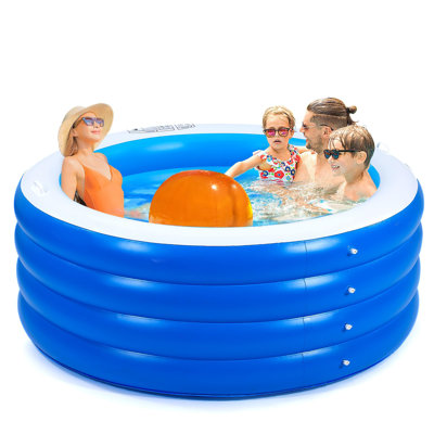 72" X 30" Round Inflatable Swimming Pool