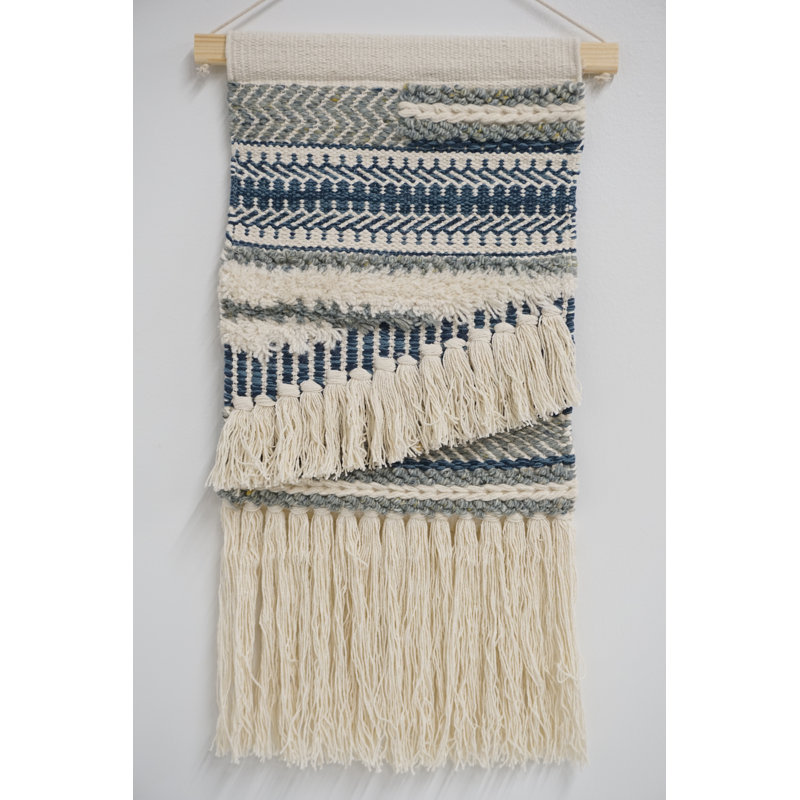 Hand Woven Wall Hanging - Rod Included