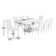 Bernadette 8 - Person Marble Top Pedestal Dining Set