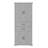 Storage Cabinet With Multi-Functional Storage Space, Doors With Storage Shelves, 2 Drawers, Adjustable Shelf-8864888