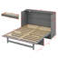  Lit escamotable Dumond avec grands tiroirs de rangement, armoires escamotables-720812413-720812414