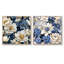Oxley - Ensemble de 2 collages floraux carrés-101848588-101848591