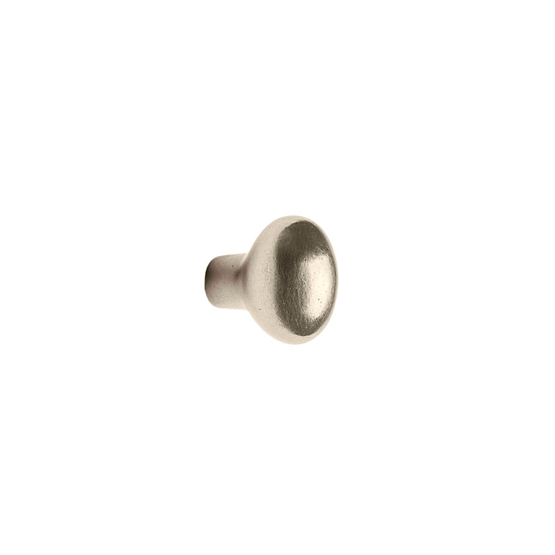 Egg Knob, White Bronze Light