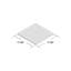 Caprice Series 8" x 8" Porcelain Patterned Wall & Floor Tile-1364605845