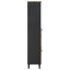 Solid Wood Freestanding Linen Cabinet