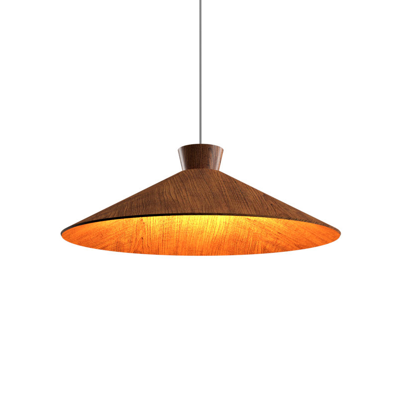 Conical 1 - Light Pendant, Imbuia