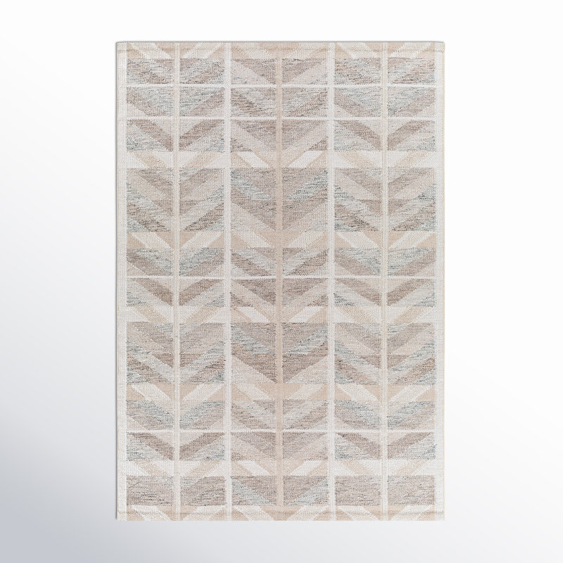 Kidus Chevron Indoor Rug, Rectangle 10' x 14'