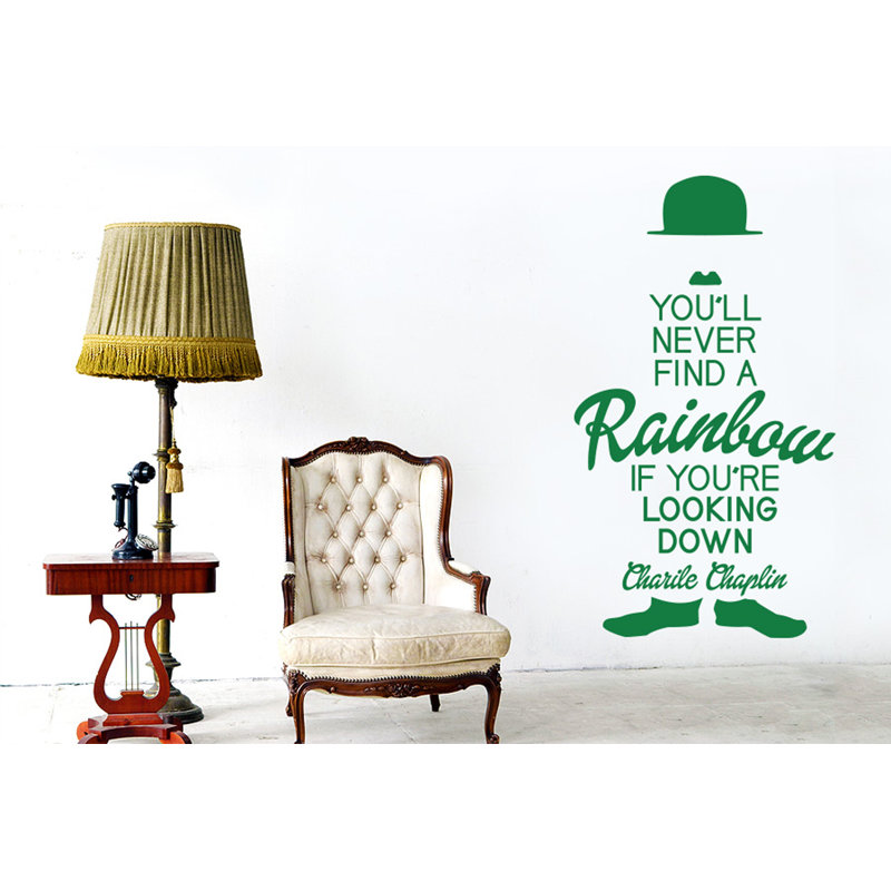 Non-Wall Damaging Wall Decal, Green