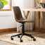 Chaise de bureau pivotante en faux cuir 360-1202839737
