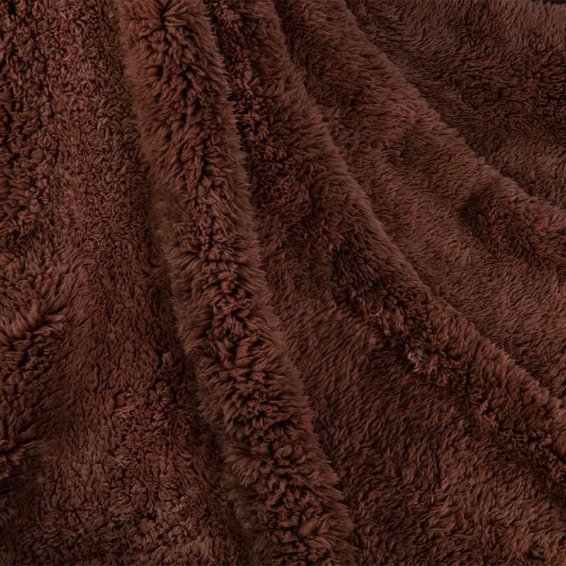 X-Large Brown Waterproof Sherpa Pet Blanket