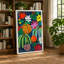 Cactus Garden Bloom Botanical 1 Piece Wrapped Canvas Wall Art-136753823-136753824