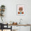 «Tiger and Bubble Tea», impression sous verre, par Courtney Haley
