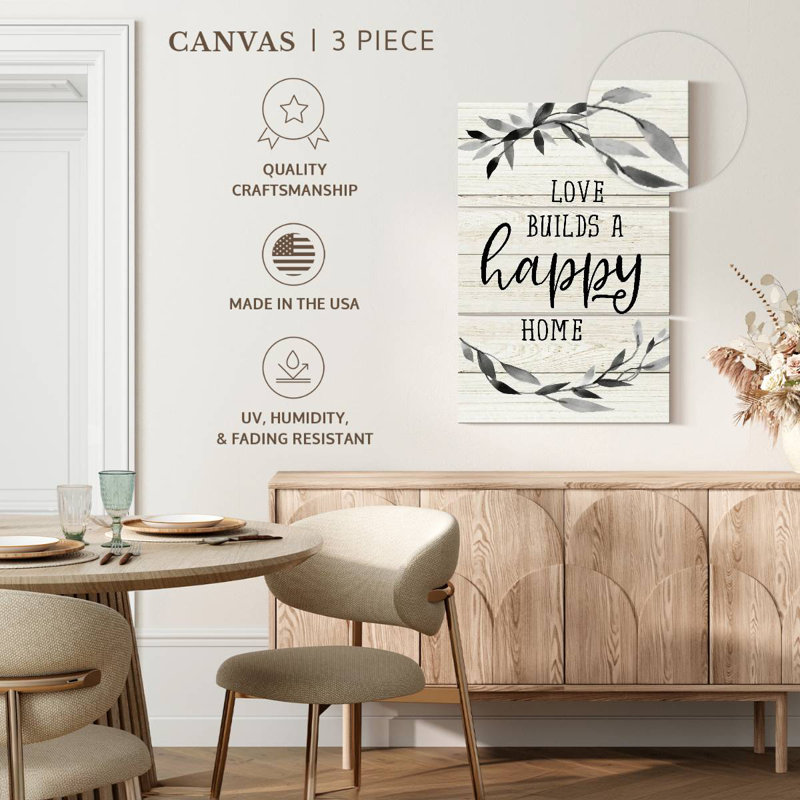 Plaque murale Kema Love Builds II, H 32 po x l 20 po