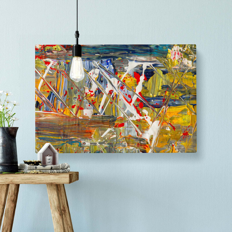 Abstract Art Painting Vol.428 by S.Johnson - Wrapped Canvas, 35cm H x 50cm W x 3cm D