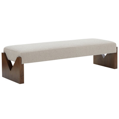 Alayna Boucle Bench
