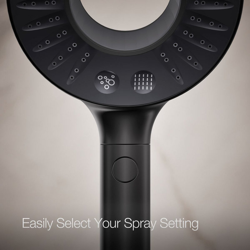 Spaviva Two-Function Handshower 2.5 GPM, 2.5 GPM, Matte Black