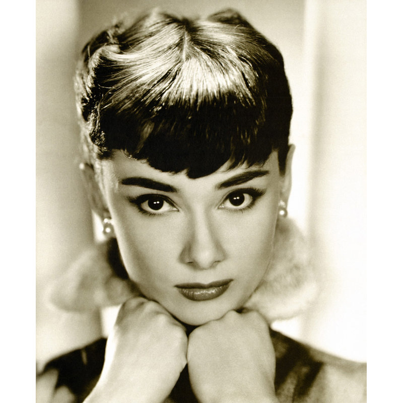 Audrey Hepburn - Sepia, 24" H x 20" W
