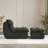 Armless Bean Bag Set With Ottoman (set Of 2)-967826023