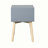 Side Table, Bedside Table With 2 Drawers, Mid-Century Modern Storage Nightstand, Small Bedside Table-2064229018